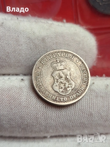 10 стотинки 1906 без черта на буквата А, снимка 2 - Нумизматика и бонистика - 53679554