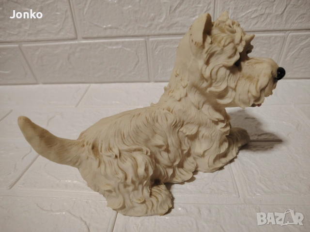  Статуетка куче полирезин , снимка 9 - Статуетки - 53170557