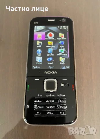 Телефон Nokia N78, снимка 3 - Nokia - 49795846