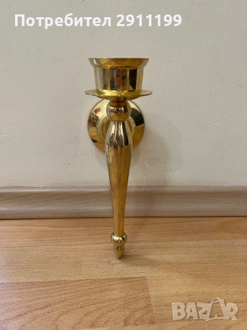 Свещник / аплик за стена, снимка 3 - Други - 53837383