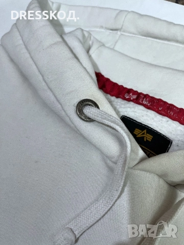 Alpha Industries мъжки суичър, M размер, снимка 6 - Суичъри - 52851531