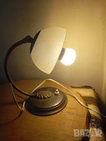 Настолна лампа арт деко, снимка 7 - Настолни лампи - 49825258