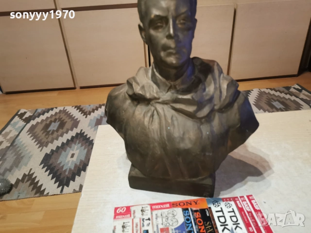 БЮСТ МИКОЛА КУЗНЕЦОВ  1403261956LCHERY1, снимка 9 - Антикварни и старинни предмети - 53840216