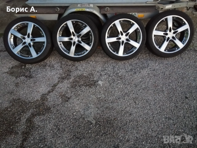 Лети джанти 17 " Aluett Germany 5x112 / 7.5J X 17 H2 за VW,Audi,Seat, Skoda, Mercedes и др.