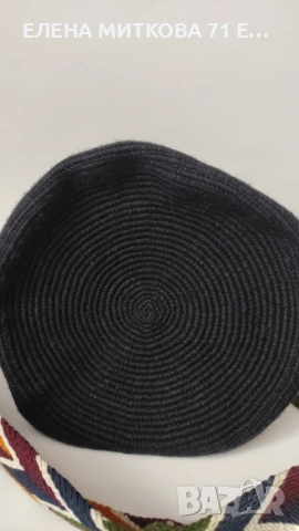 Mochila Wayuu колумбийска ръчно изработена тъкана дамска чанта среден размер, снимка 7 - Чанти - 54139920