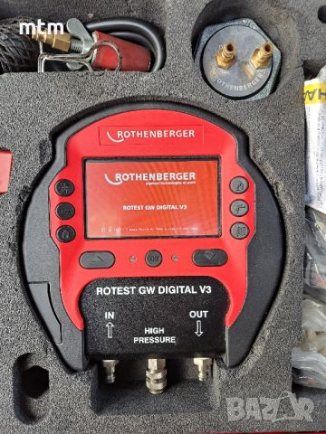 детектор за течове ROTHENBERGER ROTEST GW Digital V3, снимка 8 - Други инструменти - 45851092