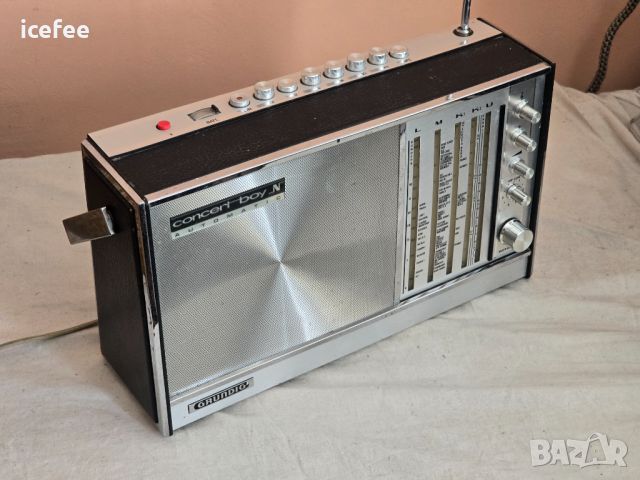 Grundig Concert-Boy Automatic N210 радио, снимка 7 - Радиокасетофони, транзистори - 45492907