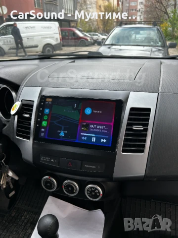 Peugeot 4007 - 9" Android 14 Мултимедия Пежо 4007 CarPlay Навигация Андроид