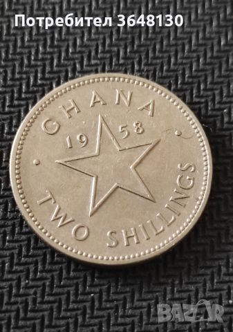 Монети Гана , 1958, снимка 3 - Нумизматика и бонистика - 45419436
