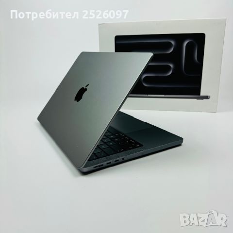 MacBook Pro 14 M3 Space Grey Гаранция Technopolis, снимка 1 - Лаптопи за работа - 46391527