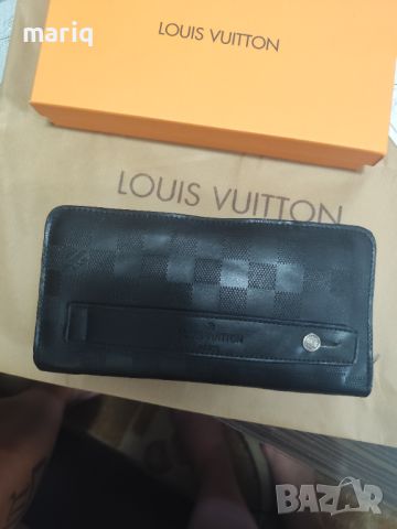 Мъжки портфейл LOUIS VUITTON, снимка 6 - Портфейли, портмонета - 46646385