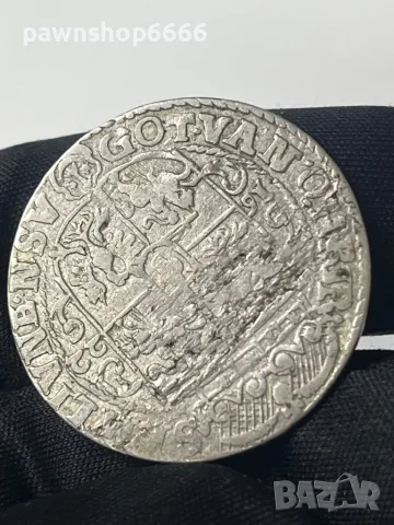 Сребърна монета 1622 Polish-Lithuanian Commonwealth Sigismund III Silver 1/4 Thaler, снимка 8 - Нумизматика и бонистика - 48283825