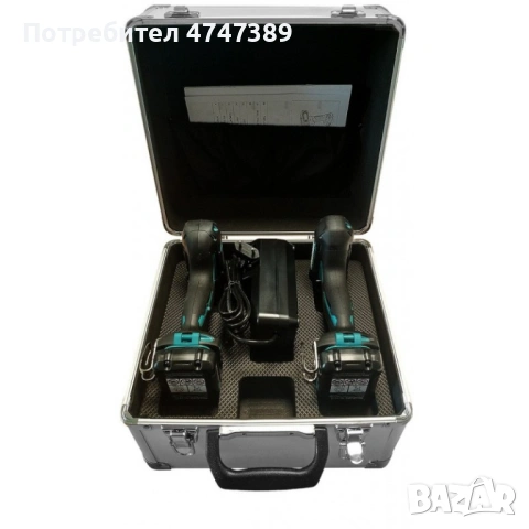 Комплект Makita CLX224X винтоверт DF333D, ударен винтоверт TD110D, снимка 4 - Други инструменти - 54026147