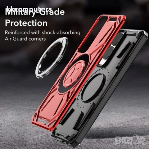 TCL 50 SE Magnetic Case Kickstand TPU+PC Удароустойчив Калъф и Протектор, снимка 4 - Калъфи, кейсове - 52705851