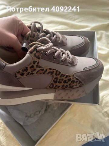 Дамски обувки естествен велур, снимка 3 - Маратонки - 53871498