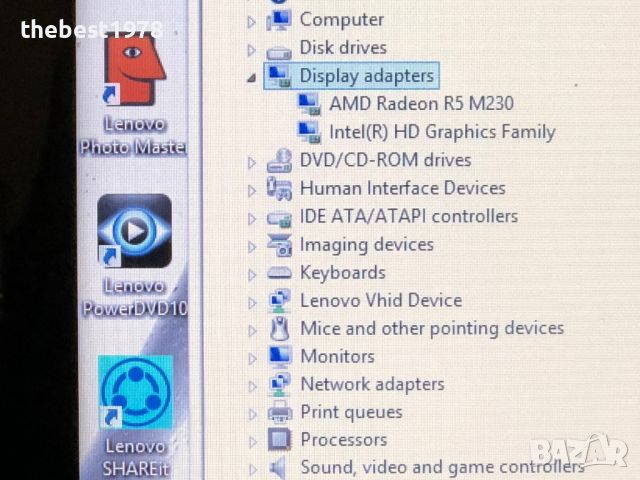 15.6 Lenovo G50-70`Core i3-4005U/8GB RAM/256GB SSD/AMD R5 M230-2GB/Бат 3ч/HDMI/USB 3.0, снимка 11 - Лаптопи за работа - 46467917