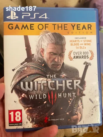 The witcher ps4, снимка 1 - Игри за PlayStation - 47410755