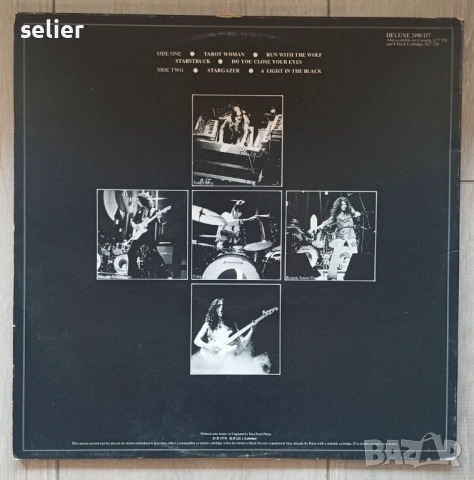 Blackmore's Rainbow ‎– Rainbow Rising Издание 🇬🇧 UK 1976г -GATEFOLD Състояние на винила:VG+ Състоя, снимка 2 - Грамофонни плочи - 53083721