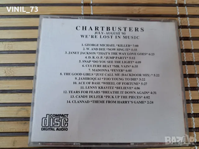 CHARTBUSTERS/JULY-AUGUST 93, снимка 3 - CD дискове - 49784921