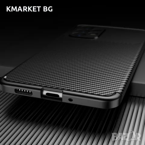 Samsung Galaxy A73 5G Удароустойчив Carbon Fiber Калъф и Протектор, снимка 5 - Калъфи, кейсове - 48517690