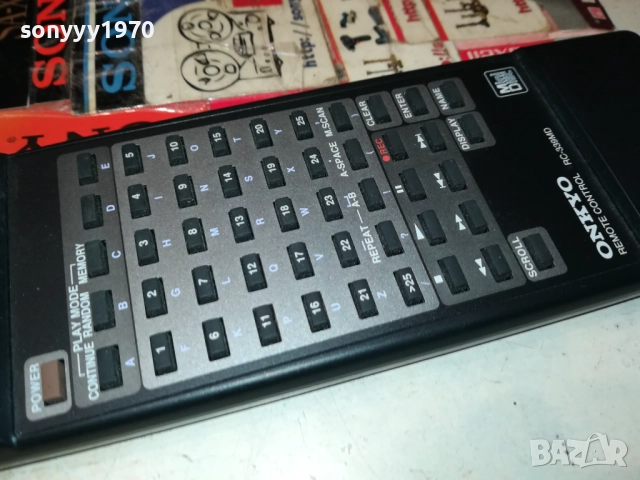 ONKYO RC-339MD MINIDISC REMOTE-ВНОС SWISS 1910252012, снимка 16 - Декове - 52110217