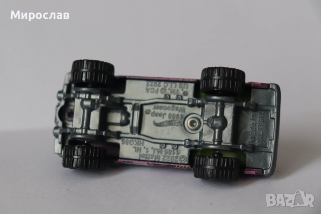 1/64 HOT WHEELS JEEP WAGONEER КОЛИЧКА МОДЕЛ, снимка 7 - Колекции - 52919449