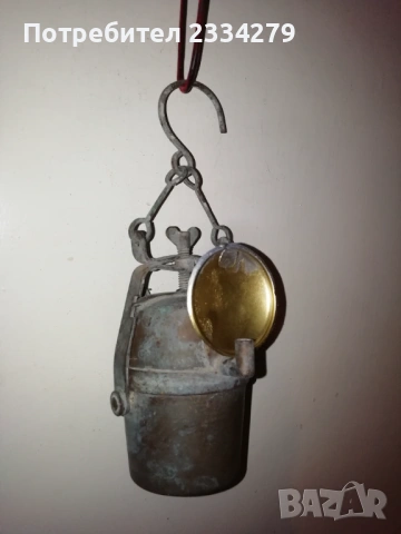 Автентична карбидна лампа-мини, много рядък модел. , снимка 7 - Антикварни и старинни предмети - 53027676