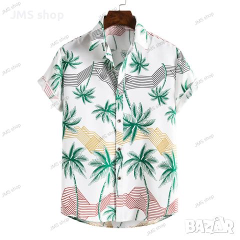 Мъжка флорална риза Ditsy, 12цвята , снимка 12 - Ризи - 45493504