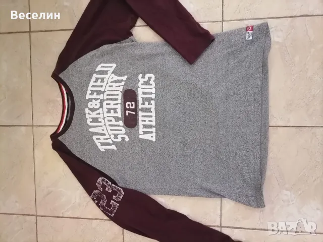 Мъжка блуза Superdry, XXL , снимка 6 - Блузи - 47469496