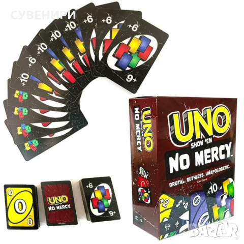 UNO No Mercy , снимка 3 - Карти за игра - 44990952