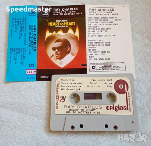 Ray Charles - Heart to heart, снимка 2 - Аудио касети - 53582864