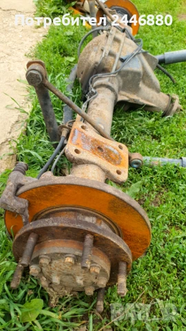 Заден мост форд транзит МК7 , снимка 2 - Части - 50306439