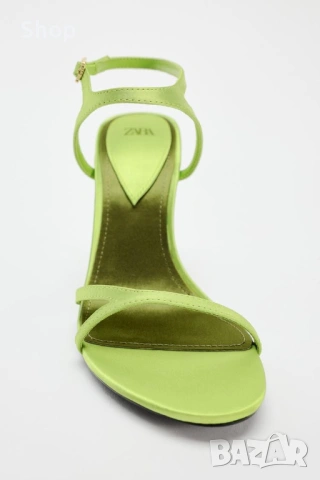 Сандали на ток на Zara , снимка 3 - Сандали - 54017766