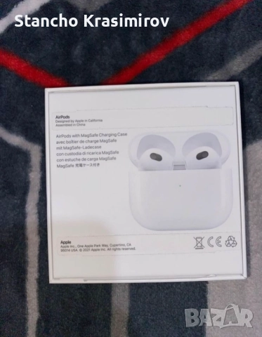 AirPods 3rd generation, снимка 3 - Bluetooth слушалки - 52190333