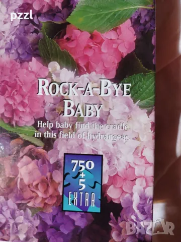 Пъзел "Impossible Rock-A-Bye Baby"  Anne Geddes 750+5 части, снимка 8 - Пъзели - 49236838