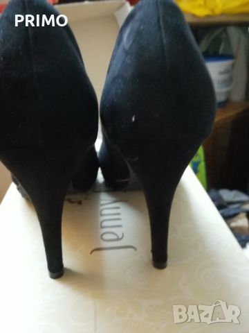 Дамски обувки JENNY FAIRY, черни, висок ток, снимка 6 - Дамски обувки на ток - 45525188