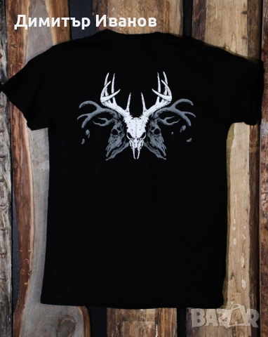 ЧИСТО НОВА! Тениска Korpiklaani - Skull, размер M, снимка 8 - Тениски - 53445098