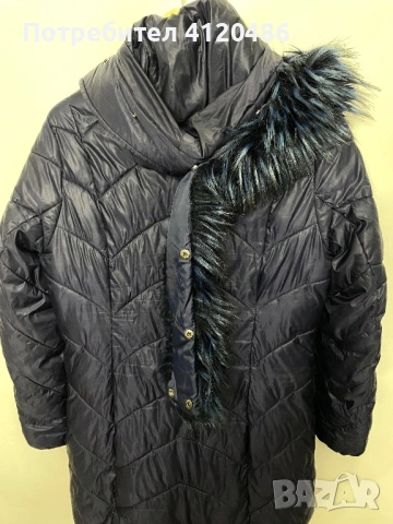 Дамско зимно яке с качулка, снимка 5 - Якета - 53587180