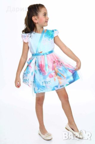 Детска рокля  Frozen+ чанта, снимка 3 - Рокли - 45733994