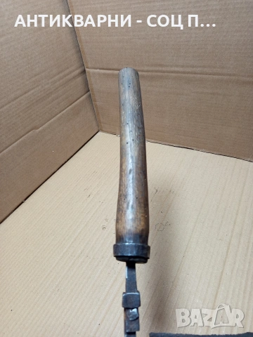 Соц Стар Ръчно Кован Сгъваем Косер Сърп Коса. Номер 593., снимка 6 - Антикварни и старинни предмети - 53205538