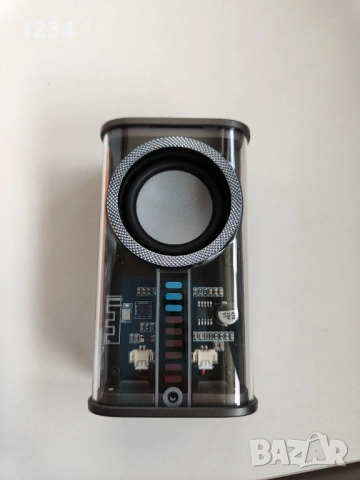 преносим прозрачен Bluetooth високоговорител BSZHI, снимка 4 - Bluetooth тонколони - 53916679