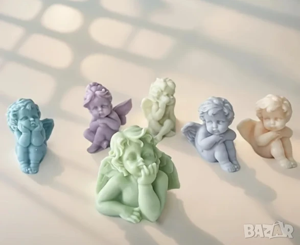 Молдове комплект 4 броя ангели, снимка 5 - Форми - 50528903