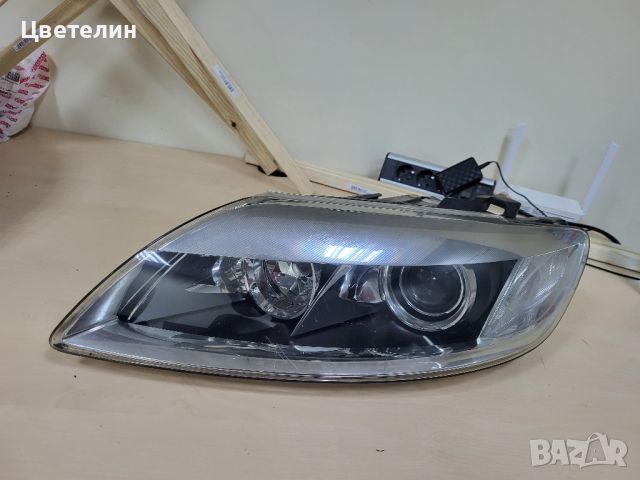 Ляв фар Audi Q7 ЗАВИВАЩ ксенон lqv far ауди кю7 zavivasht, снимка 2 - Части - 45953832