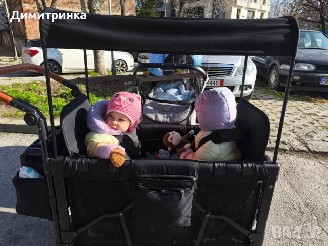 Количка за близнаци , снимка 7 - Стоки за близнаци - 52952069