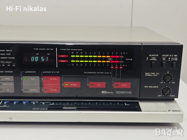 стерео касетъчен дек AIWA F660 AD-F660Z, снимка 3 - Декове - 53982066