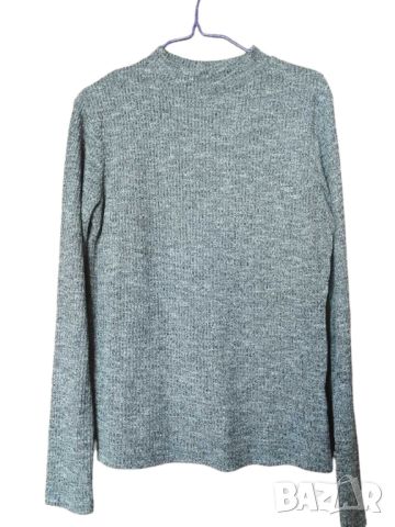Дамска блуза Calliope, 88% полиестер, 12% вискоза, Сива, XL, снимка 1 - Блузи с дълъг ръкав и пуловери - 45682483