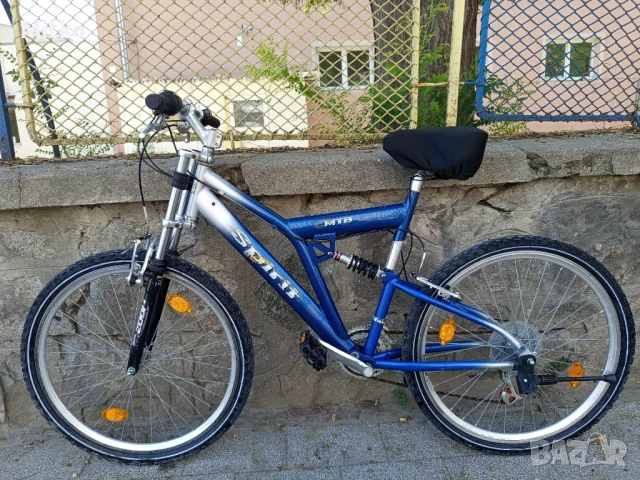 26 цола алуминиев велосипед с 21 скорости усилени капли амортисьори предни и задни , снимка 1