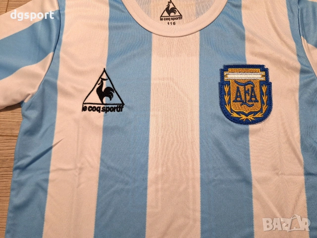 Детски екип на МАРАДОНА # Аржентина #ретро модел 1986!!!, снимка 4 - Футбол - 53118102