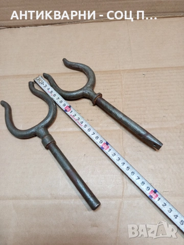 Комплект Стари Метални Ключове Ключ За Гребла Гребло. НОМЕР 1649., снимка 7 - Антикварни и старинни предмети - 53750208
