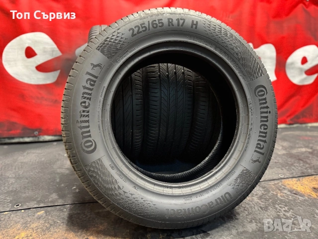 225 65 17, Летни гуми, Continental UltraContact, 4 броя, снимка 5 - Гуми и джанти - 53618979